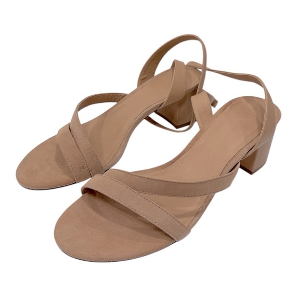 Rebecca Allen Women's The Block Sandy Tan Block Heel Sandals size 10 M - Picture 5 of 11